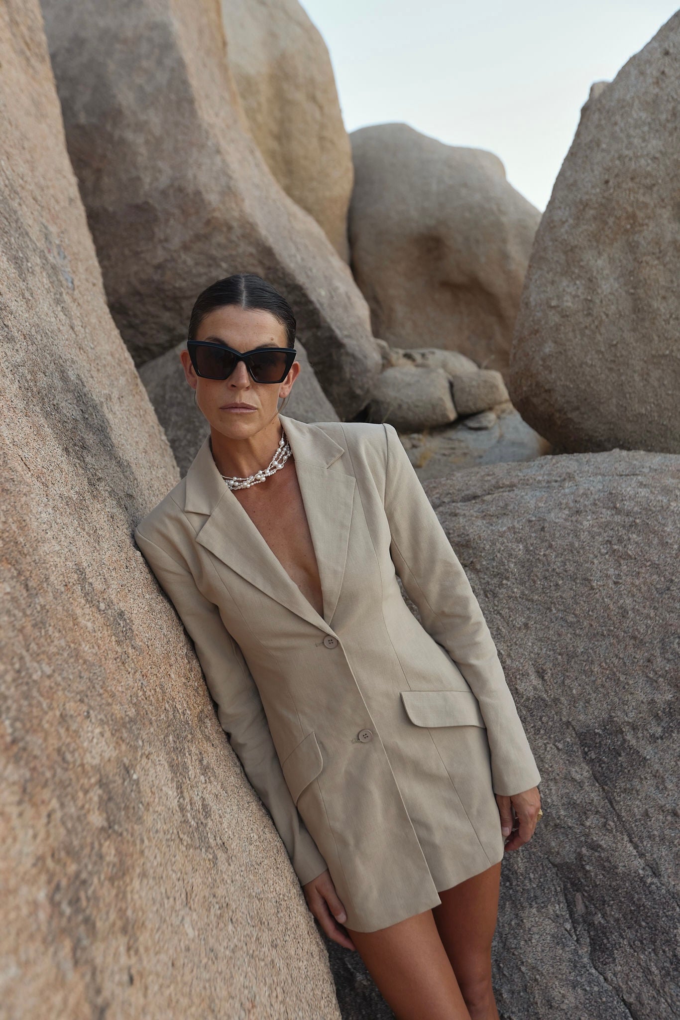 elegant chunky pearl statement necklace perfect for weddings