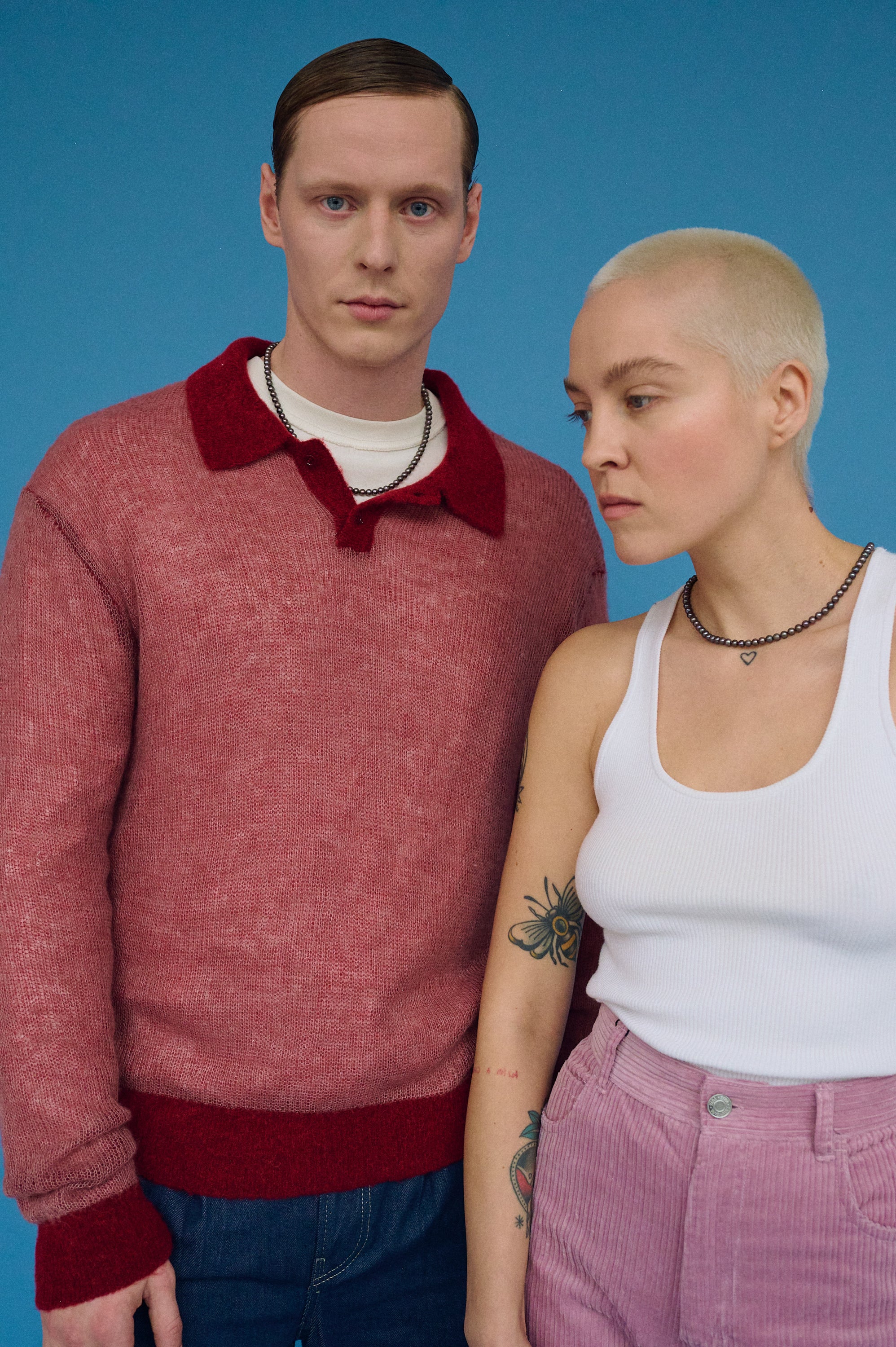 Round dark freshwater pearl necklace with subtle shine