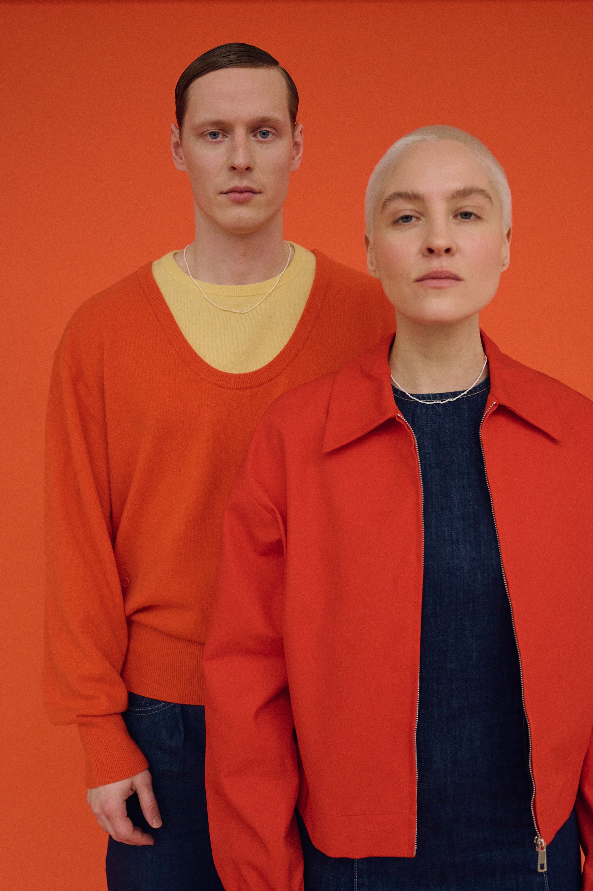 Minimalist pearl necklace for men