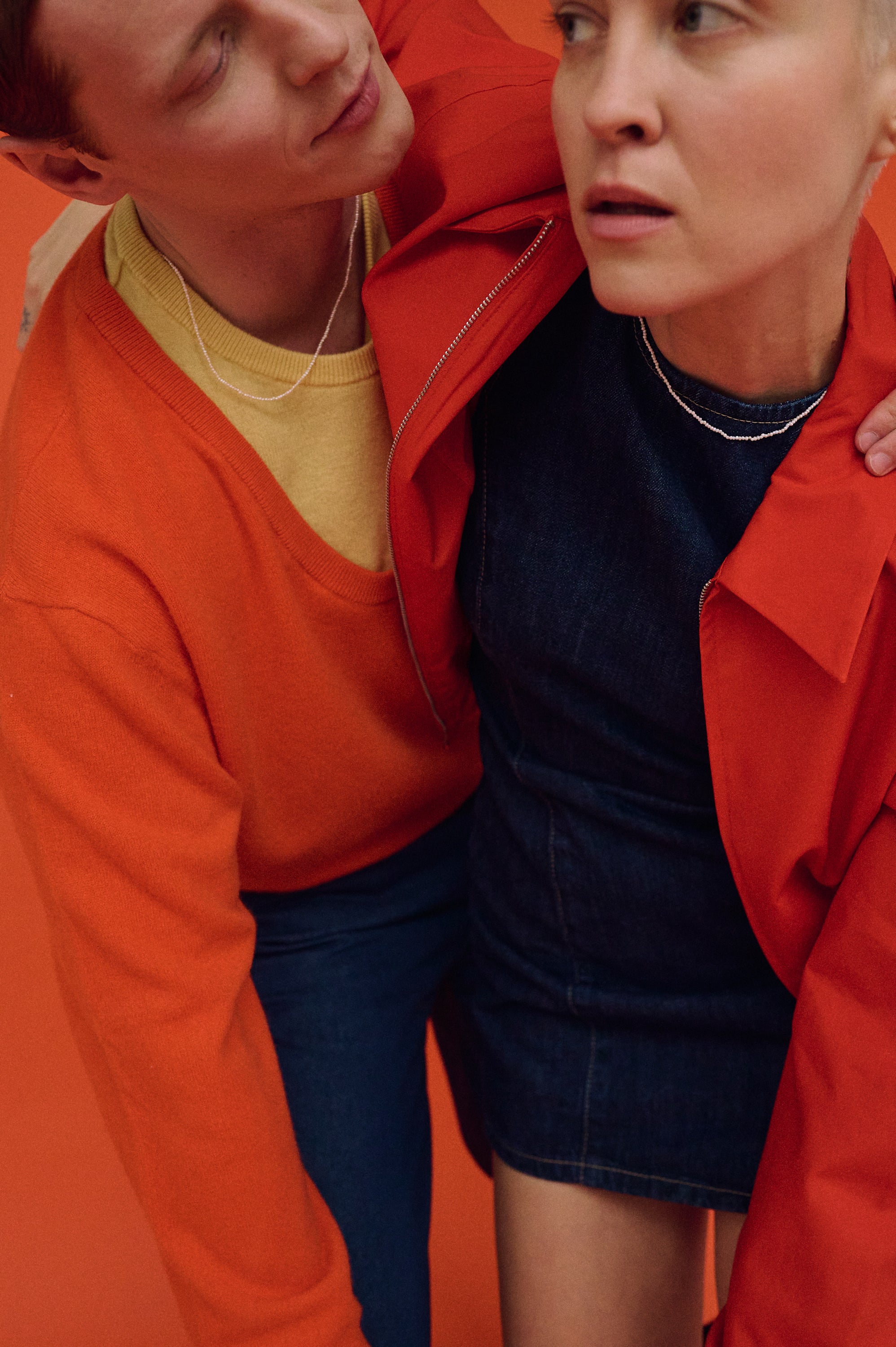 Matching pearl jewelry set for couples