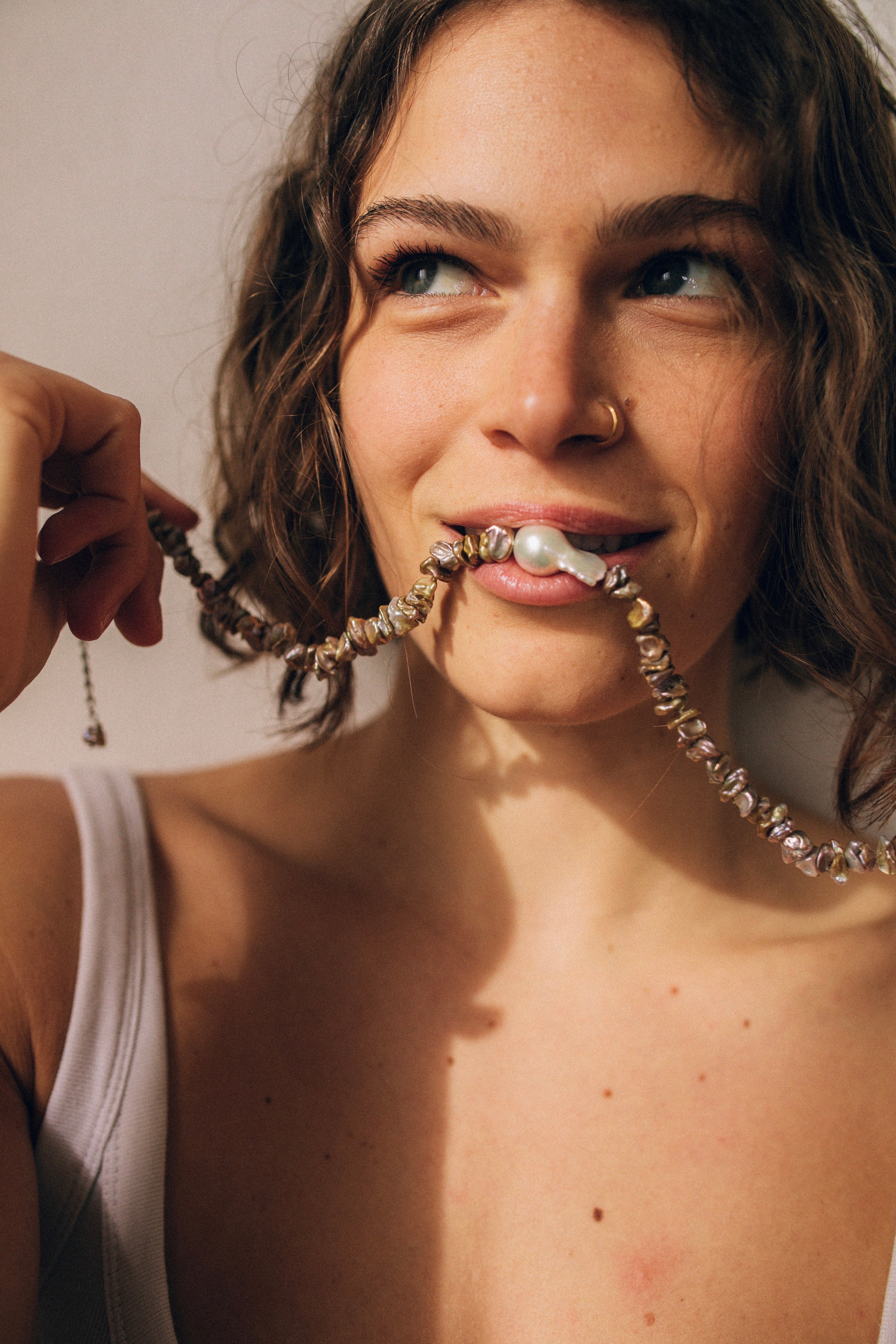 KESHI PEARL NECKLACE