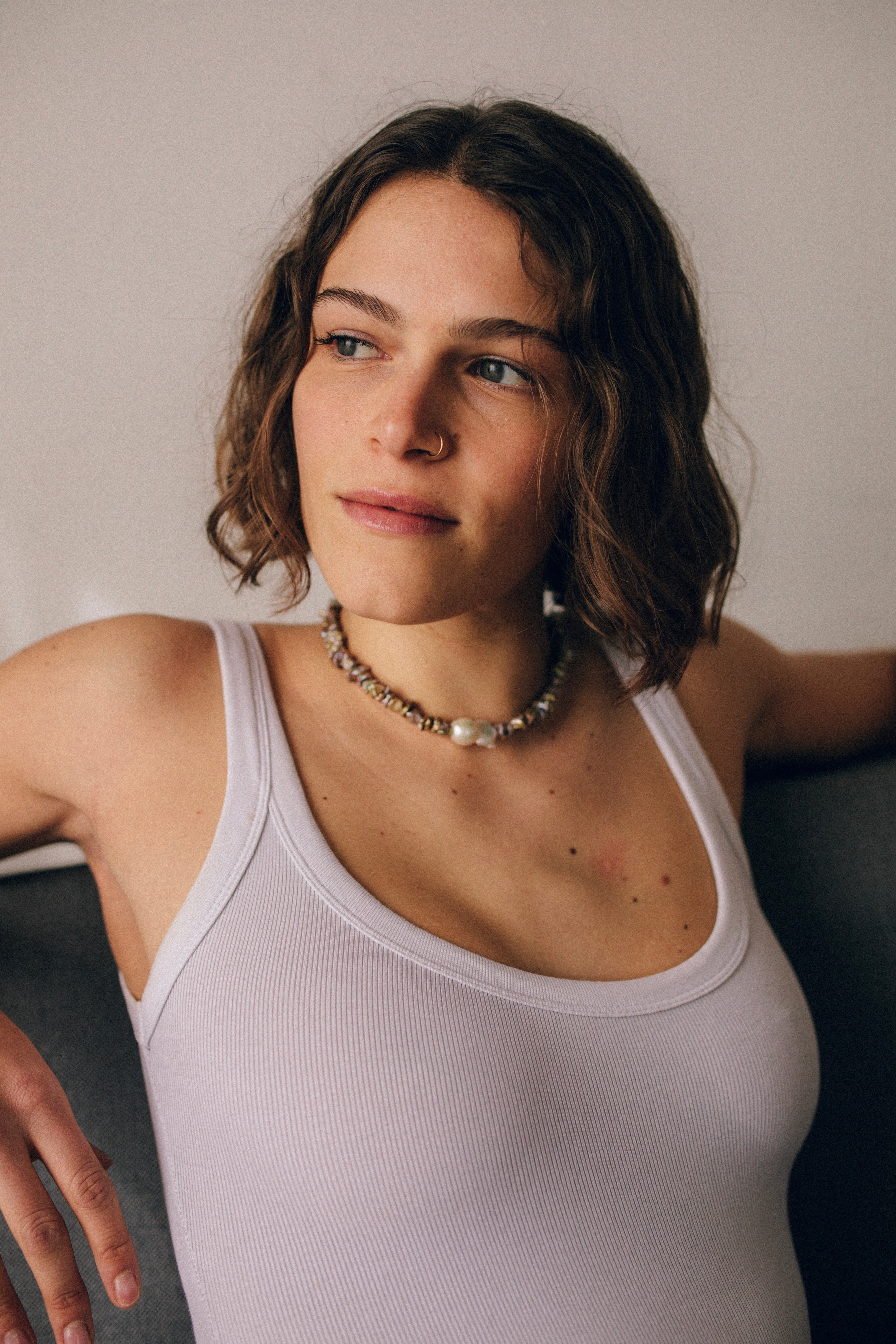 KESHI PEARL NECKLACE