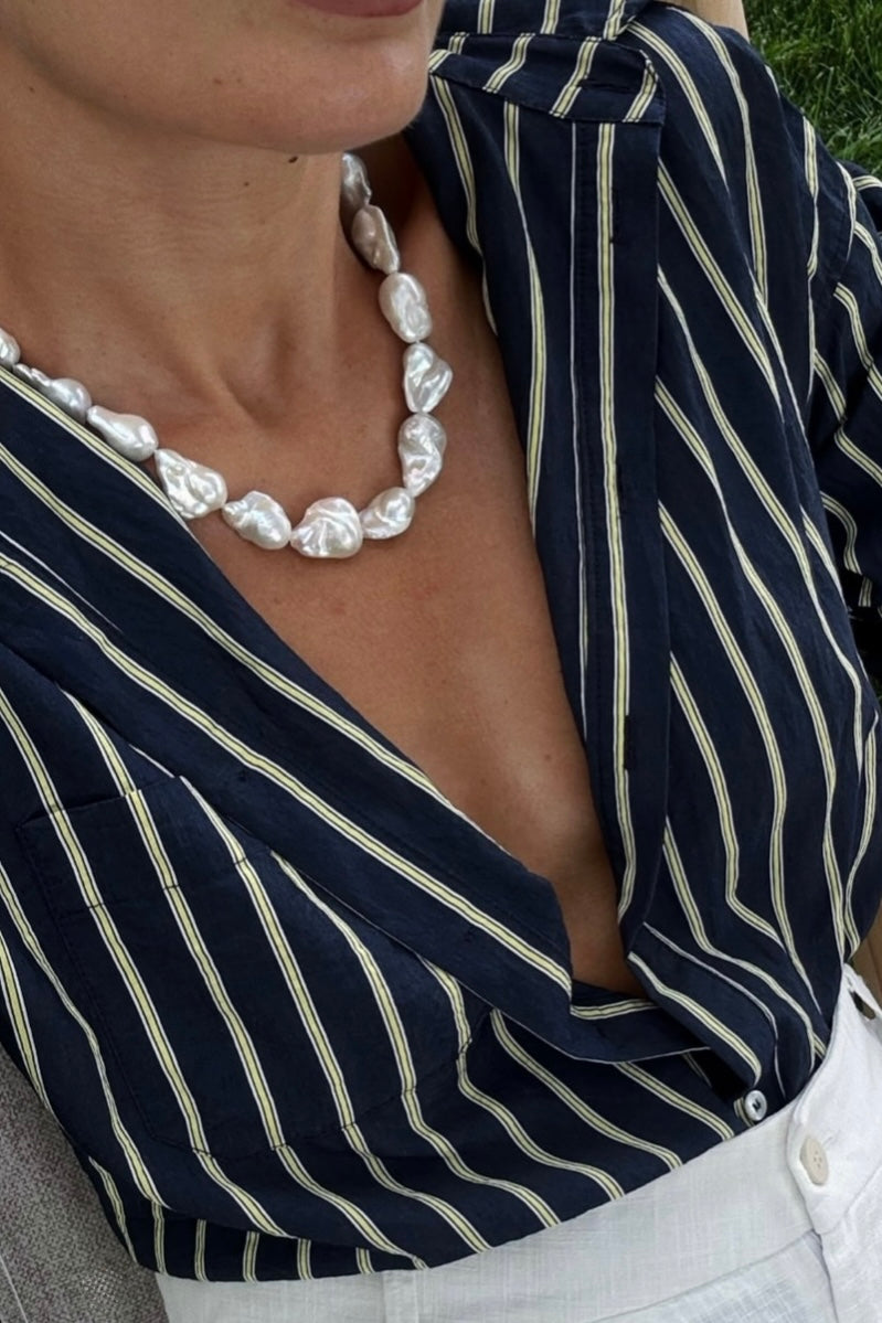 MASSIVE BAROQUE PEARL SET