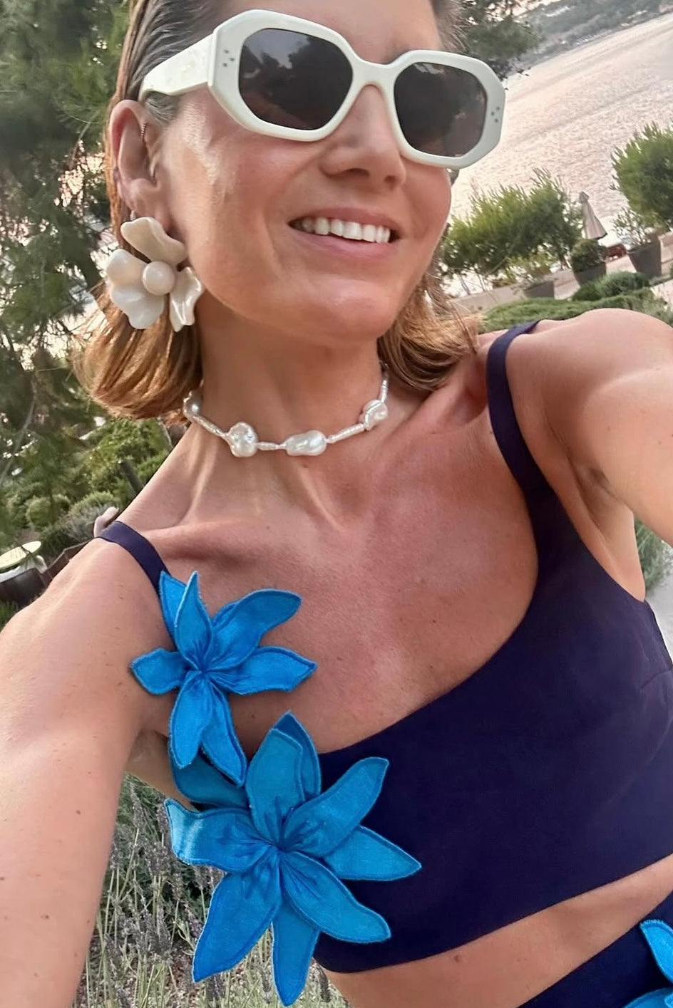 FITTED BAROQUE PEARL NECKLACE